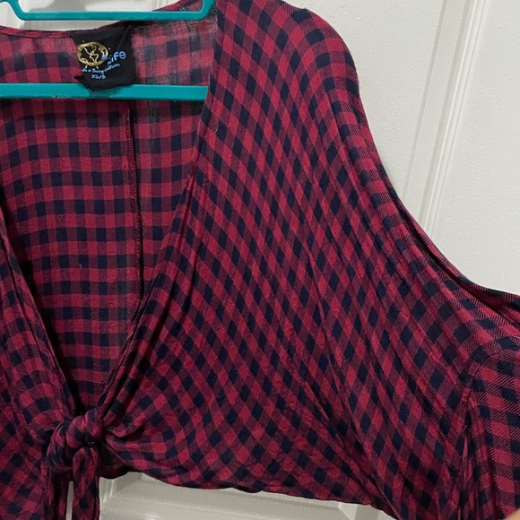 Blue life Cropped longsleeve - Picture 3 of 3